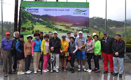 Tanglin Club Singapore golf tournament to Da Lat 2016